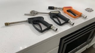 Pressure Washing Guns Jrods M5 and Extensions [upl. by Doble]