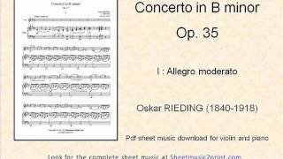 Rieding  Concerto Op 35 13 [upl. by Annayr]