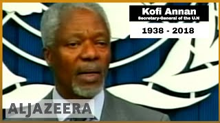 🇬🇭 Former UN chief Kofi Annan laid to rest in Ghana  Al Jazeera English [upl. by Rockey]