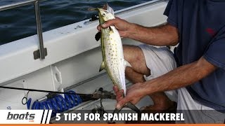 How to Fish 5 Tips for Spanish Mackerel [upl. by Anitsenre435]