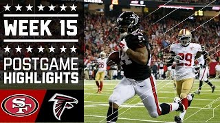 49ers vs Falcons  NFL Week 15 Game Highlights [upl. by Feingold627]