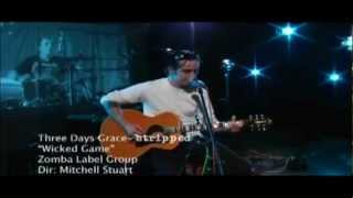 Adam Gontier  Wicked Game Stripped HD CC [upl. by Allister122]