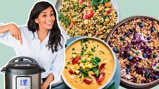 VEGAN INSTANT POT RECIPES FOR SUMMER  3 easy recipes [upl. by Nnahaid168]