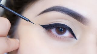 Eyeliner Tutorial For Beginners  সাথে ২টা খুব জরুরি টিপস  Shahnaz Shimul [upl. by Trembly303]