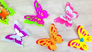 COMO HACER MARIPOSAS DE PAPEL 🦋 ORIGAMI FACIL [upl. by Weisberg27]