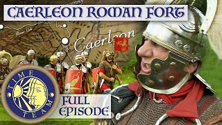 Caerleon Roman Legion Fort In Wales  Time Team [upl. by Yemane]