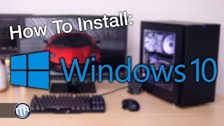 Anleitung  How To Gaming PC einrichten  Windows 10 amp Treiber installieren [upl. by Domenico591]