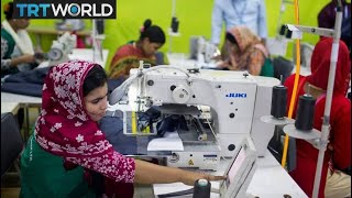 Bangladesh garment industry accounts for 80 of exports  Money Talks [upl. by Nnaillek]