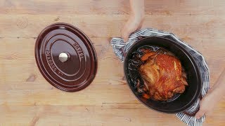 How To Cook Pork Shoulder with STAUB [upl. by Ocinemod459]