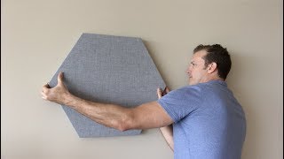 Acoustic Panels Installation Instructions  Acoustic Design Works [upl. by Ydde]