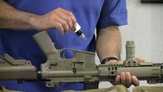 NAVY SEAL Shows how to lube your AR like a pro [upl. by Brittney]