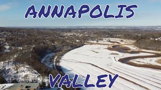 Annapolis Valley Nova Scotia  A Winter Day Trip [upl. by Berner954]