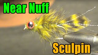 NearNuff Sculpin Streamer Fly Tying  Dave Whitlock Fly Pattern [upl. by Elvie]