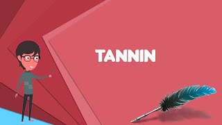 What is Tannin Explain Tannin Define Tannin Meaning of Tannin [upl. by Suhsoj]