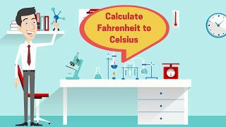 Calculate Fahrenheit to Celsius [upl. by Odnumyar]