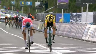 Photo Finish At 2020 Tour of Flanders Mathieu van der Poel vs Wout van Aert [upl. by Ynobe]