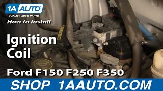 How To Replace Ignition Coil Ford 9296 F150250350 [upl. by Ime]