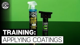 How To Apply Ceramic Coating For Beginners  Chemical Guys [upl. by Frangos163]