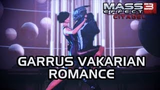 Mass Effect 3 Citadel DLC Garrus Romance All scenes [upl. by Notsua]