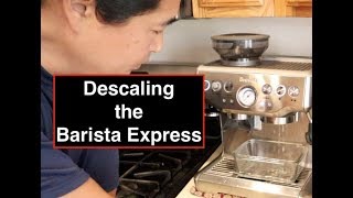 How to quotDescalingquot  Breville Barista Express [upl. by Oiram]