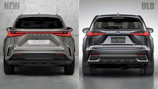 2022 Lexus NX vs Old Lexus NX [upl. by Zoila]