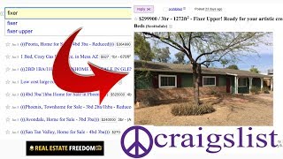 How To Search For Cheap Houses On Craigslist [upl. by Pitchford]