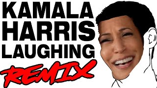 Kamala Harris Laughing REMIX Ft DJT amp Lil KC  The Remix Bros [upl. by Nodle]