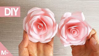 ► Cómo hacer una FLOR de PAPEL en 5 MINUTOS 😱🌺 [upl. by Uv]