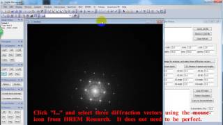 Realtime electron diffraction analysis [upl. by Kcired203]