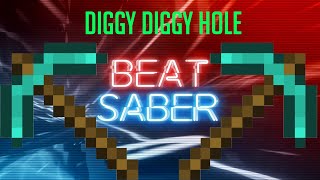 Beat Saber  Diggy Diggy Hole  Yogscast  EXPERT [upl. by Bonnette]