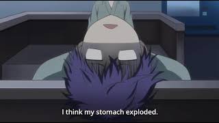 Male Stomach Growl  Fukigen na Mononokean Tsuzuki [upl. by Ahsenak]