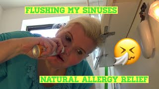 How To Use Simply Saline Nasal Mist For AllergySinus Relief [upl. by Hammerskjold]