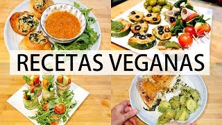 9 RECETAS VEGANAS PARA FIESTAS Y NAVIDAD  MUY FÁCILES DE HACER · DearDiaryBlog [upl. by Doroteya]