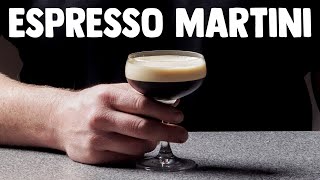 Espresso Martini Cocktail Recipe [upl. by Nevetse]