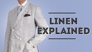 Linen Explained  Mens Summer Fabric Guide [upl. by Ennylcaj]