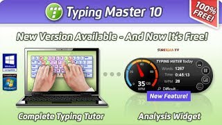 How to download Typing Master full version in PCLaptop [upl. by Itirp]