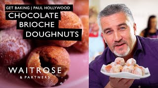 Paul Hollywoods Chocolate Brioche Doughnuts  Waitrose [upl. by Eire]