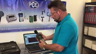 How to Use the Sound Level Meter PCE322A [upl. by Levinson]