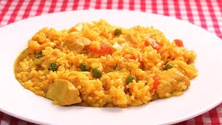 Arroz con Pollo  La Receta más Fácil y Rápida [upl. by Herriott]