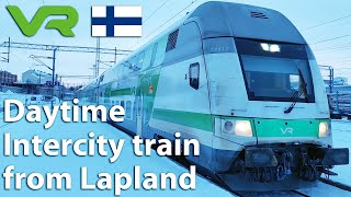 Finnish daytime Intercity train from Lapland to Tampere and Helsinki [upl. by Michale446]