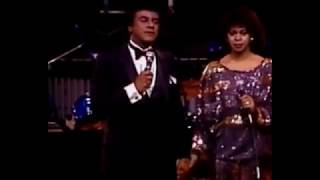 Johnny Mathis  Deniece Williams  Too Much Too Little Too Late [upl. by Ardnuhsed734]