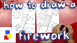 How To Draw A Firework [upl. by Anifesoj38]