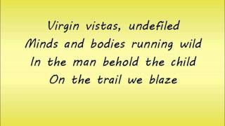 The Trail We Blaze by Elton John w lyrics [upl. by Rhodia]