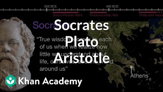 Socrates Plato Aristotle  World History  Khan Academy [upl. by Madden]