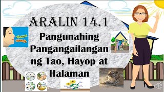 Agham 3 Yunit II Aralin 141 Mga Pangunahing Pangangailangan ng Tao Hayop at Halaman [upl. by Seana759]