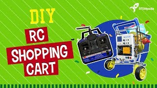 Make Your Own DIY Remote Control Shopping Cart  DIY Projects [upl. by Safier]