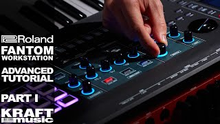 Roland Fantom Music Workstation  Advanced Tutorial with Scott Tibbs Part I [upl. by Thorn183]