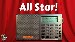 XHDATA D808 AM FM SW SSB LW AIR Portable Radio Review [upl. by Mosley]