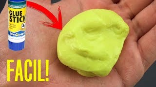 Como hacer SLIME con solo 2 ingredientes [upl. by Tuckie]