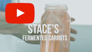 1minute How To Make Fermented Carrots Recipe Ready set GOOOOO [upl. by Odlavu79]